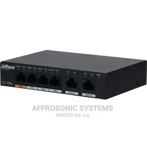 4 Port Poe Network Switch (Dahua Camera Switch)