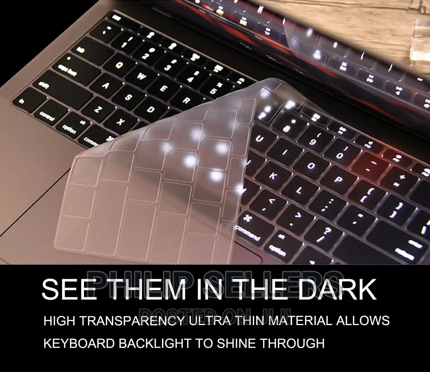 Keyboard Cover for Macbook Pro 13-Inch Model A1708