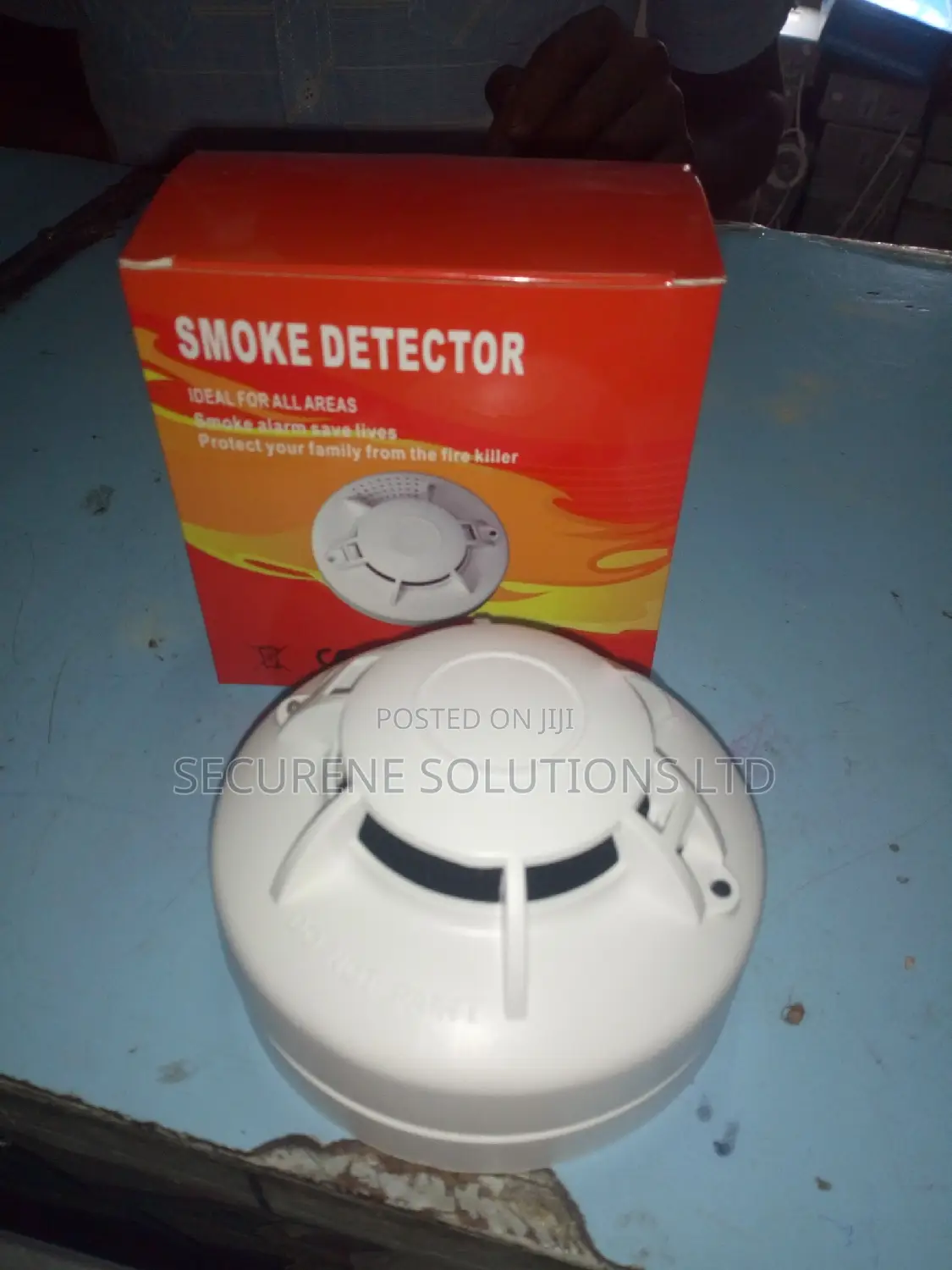 Wireless Smoke Detector/Sensor Fire Alarm With 3V Battery