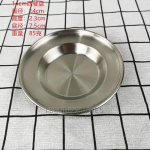 22" Stainless Steel Soup Plate