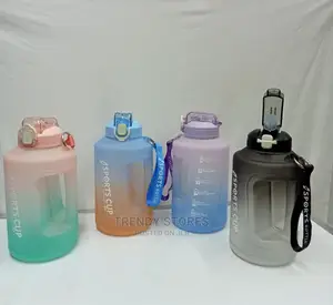 1.5 Ltrs Motivational Water Bottle With Straw