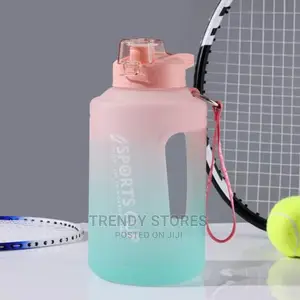 1.5 Ltrs Motivational Water Bottle With Straw
