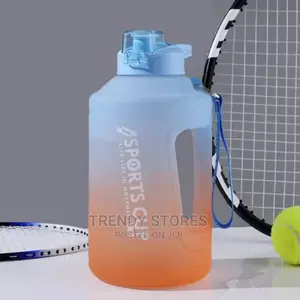 1.5ltrs Motivational Water Bottle With Straw