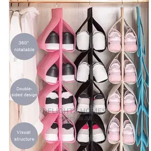 12 Grid Hanging Storage Bag