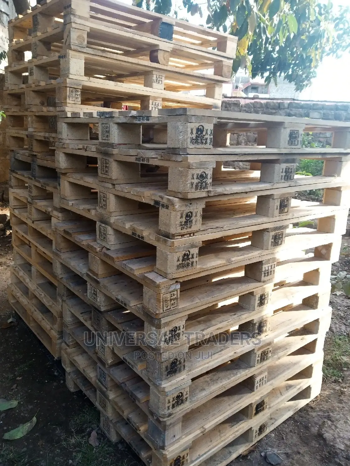 Imported Pallets for Storage. (Plastic Wood Pallets)