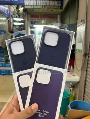 iPhone 14 Pro Max Leather Case With Magsafe