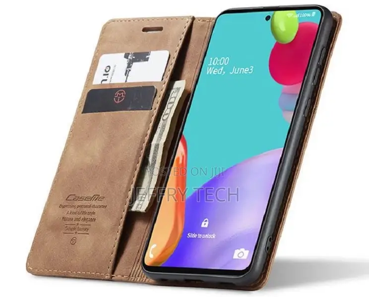 Premium Retro Leather Flip Case for Oppo Reno 4