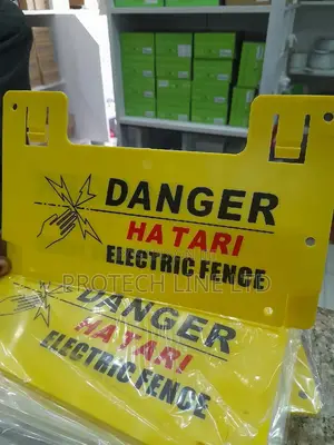 Danger Signs for Electric Fence