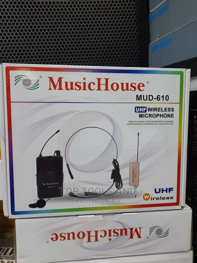 Musichouse Mud-610 Wireless Microphone Uhf