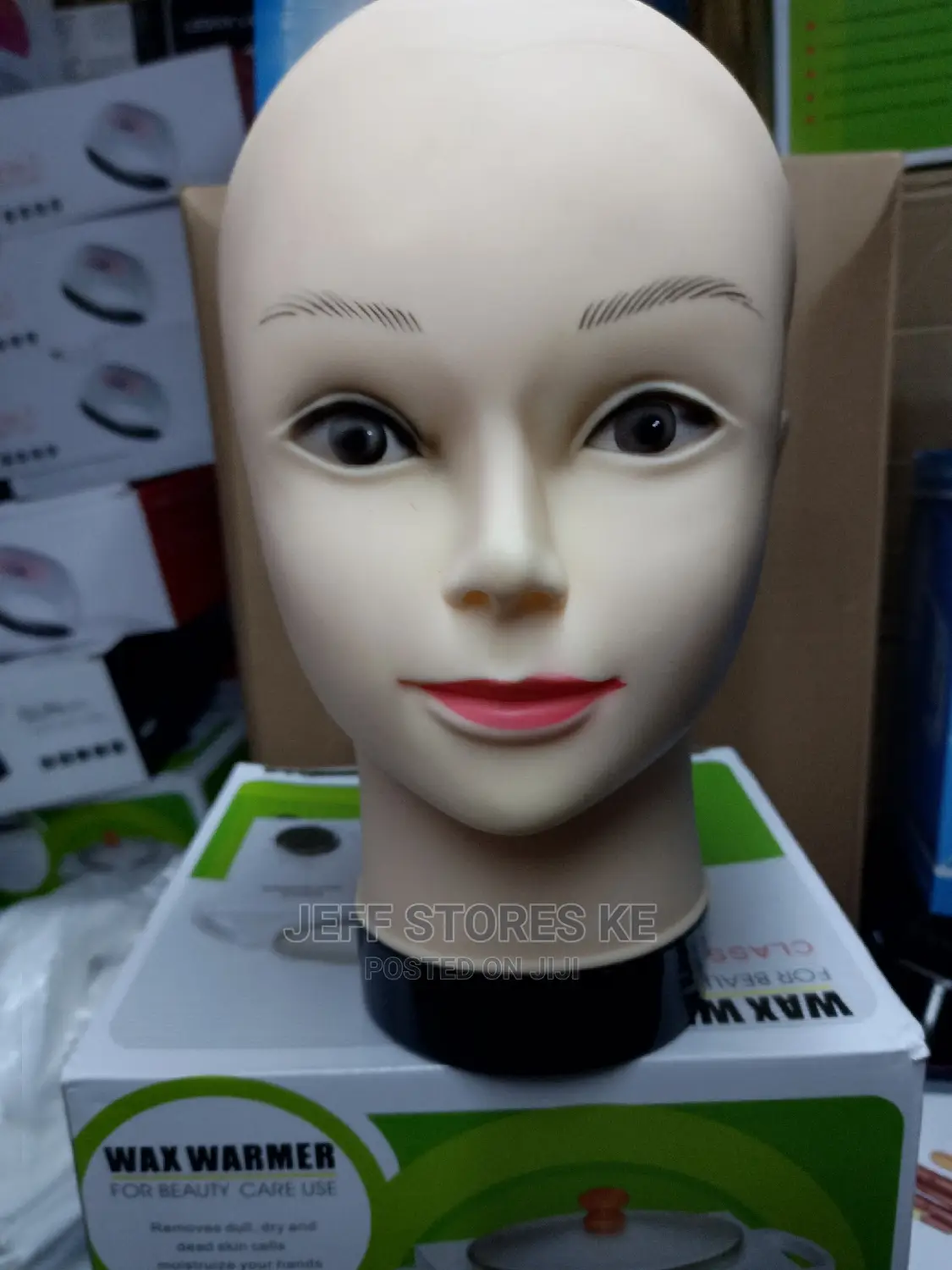 Bald Dummy Head for Wigs