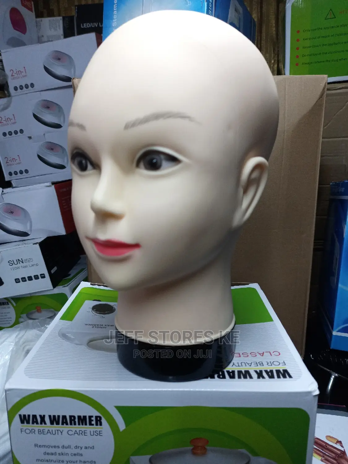 Bald Dummy Head for Wigs