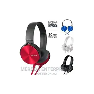 Sony On-Ear Wired Headphones MEGA BASS Without Mic