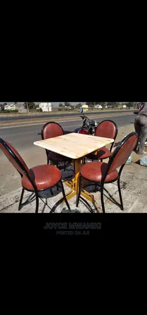 Restaurant or Pub Set of Chairs and Table