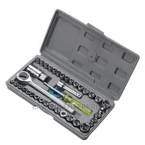 40pcs Combination Tool Kit Wrench Set
