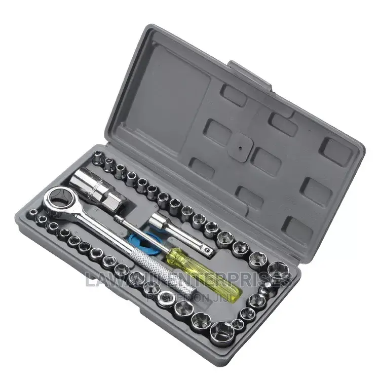 40pcs Combination Tool Kit Wrench Set