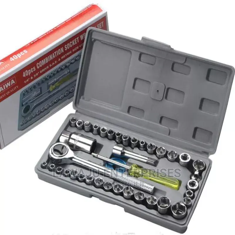 40pcs Combination Tool Kit Wrench Set