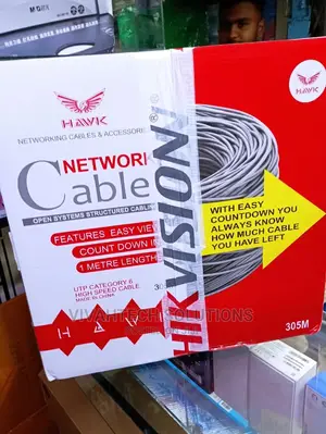 HAWK High Speed Network Cable CAT 6 UTP 305M