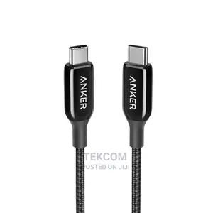 Anker Powerline+ III USB-C to USB-C 2.0 Cable (3ft) - Black