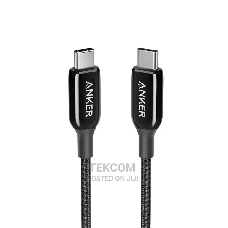 Anker Powerline+ III USB-C to USB-C 2.0 Cable (3ft) - Black
