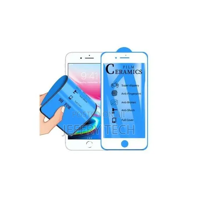 Protector for iPhone 6S Plus Ceramic White Screen Protector