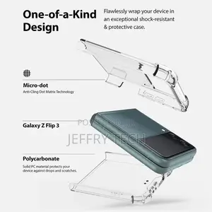 Clear Case Cover for Samsung Galaxy Z Flip 3 5G