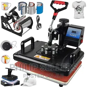 Combo Heat Transfer Machine, Sublimation/Heat Press Machine