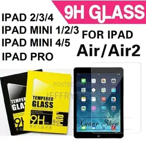 Tempered Glass Film Screen Protector for Apple iPad 1 2 3 4