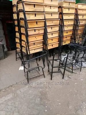 School Lockers and Chair
