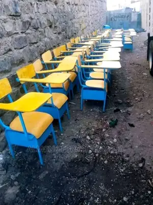 School Lockers and Chair