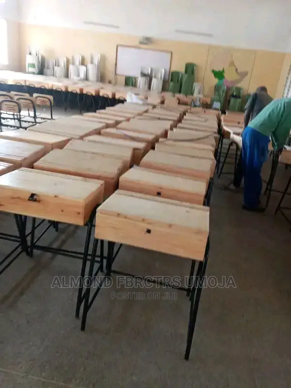 School Lockers and Chair