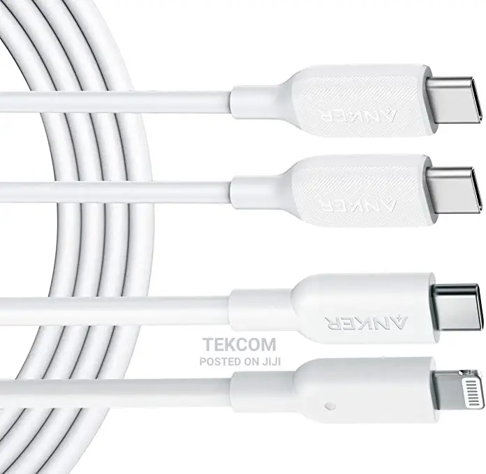 Anker Powerline III USB-C to Lightning 2.0 Cable 6ft - White