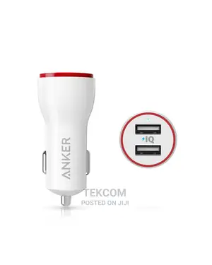 Anker Powerdrive 2 24W 2-Port Car Charger - Black