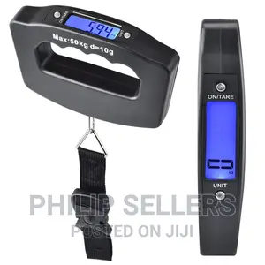 Handheld Portable Digital Luggage Scale With Grip - Travel P