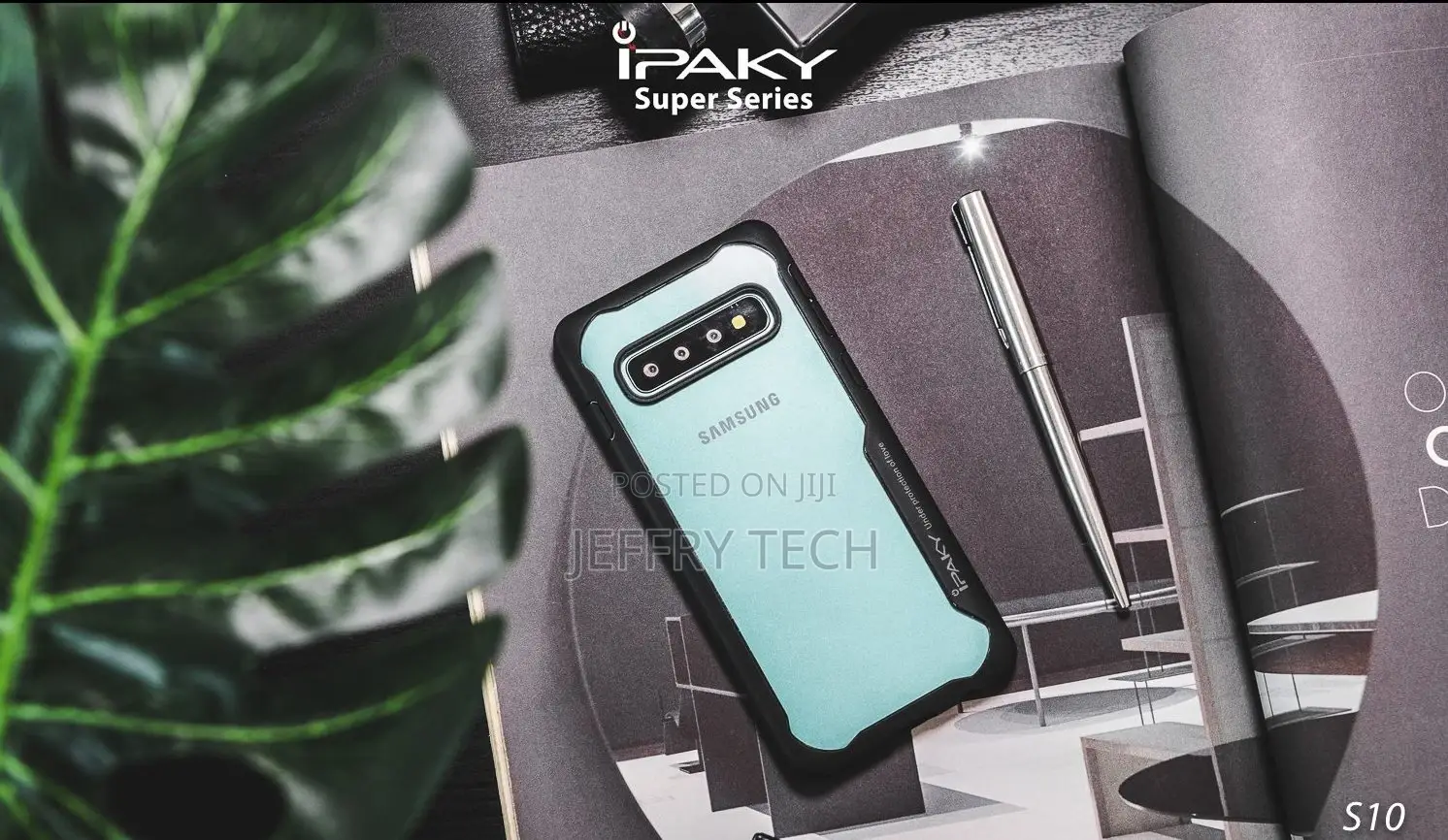 Galaxy S10 Plus, S10, S10E Ipaky Clear Back Case