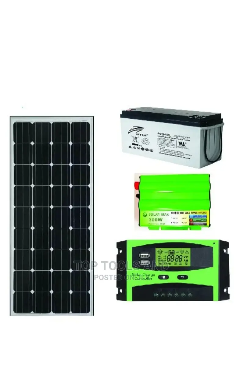 150w Complete Solar System