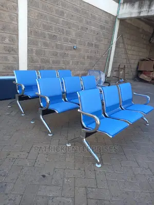 Morden Imported 3 Seater Padded Bench Waiting Chair