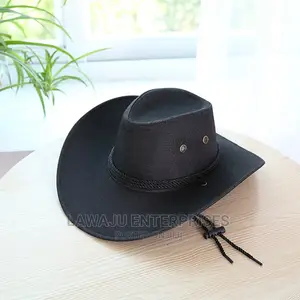 Cow Boy Hat - Black