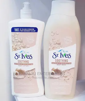 Set of 2 St Ives Body Pack (Lotion Plus Shower Gel)