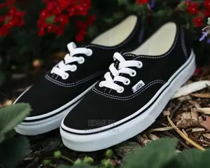 Black White Vans