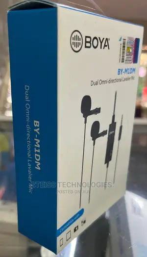 Dual Omni Directional Lavalier Microphone