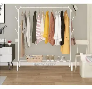 #Metallic Cloth Rack