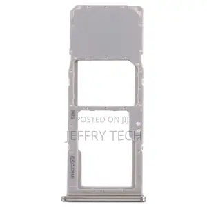 SIM Card Tray + Micro SD Card Tray for Galaxy A70 (Silver)