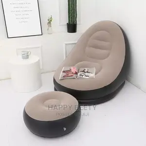 Inflatable Deluxe Lounge Seat With Foot Rest