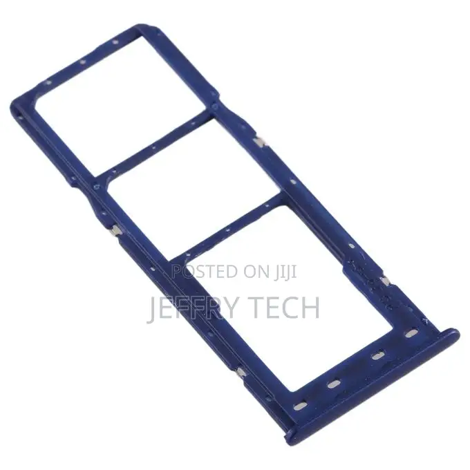 SIM Card Tray + Micro SD Card Tray for Galaxy A10(Blue)