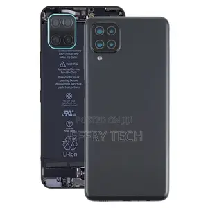 Battery Back Cover for Samsung Galaxy A12(Black)
