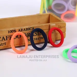 6pcs Candy Colour Hair Ribbons