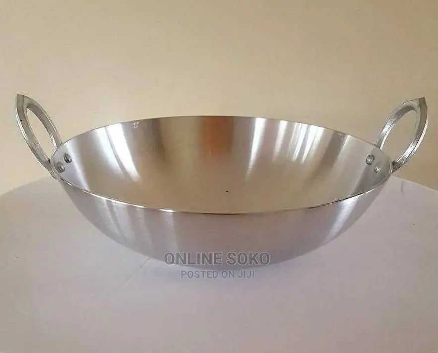 Kitchen Multipurpose Aluminium/Ss/Iron Kadai/Karhai/Wok