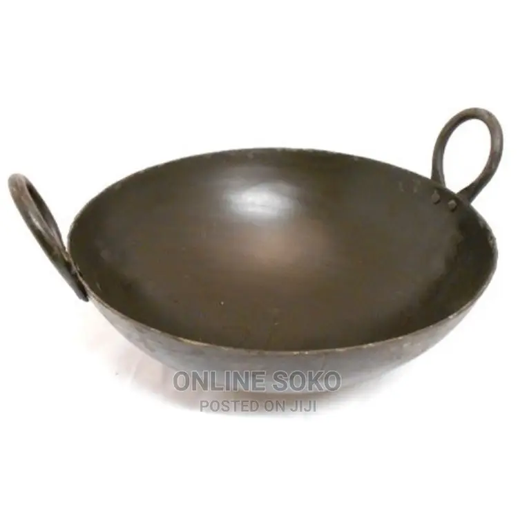Kitchen Multipurpose Aluminium/Ss/Iron Kadai/Karhai/Wok