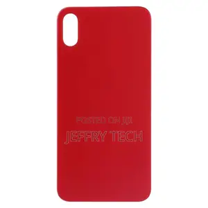 Battery Back Cover With Adhesive for iPhone X / XS(Red)