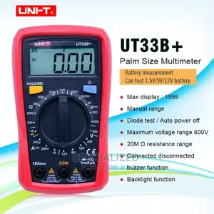 Uni-T Utd33b Plus Digital Multimeter Original High Quality
